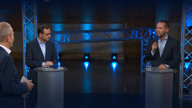 Bayerns FDP-Landesvorsitzender Martin Hagen in der Sendung „jetzt red i“ des Bayerischen Rundfunks vom 16. Oktober 2024.